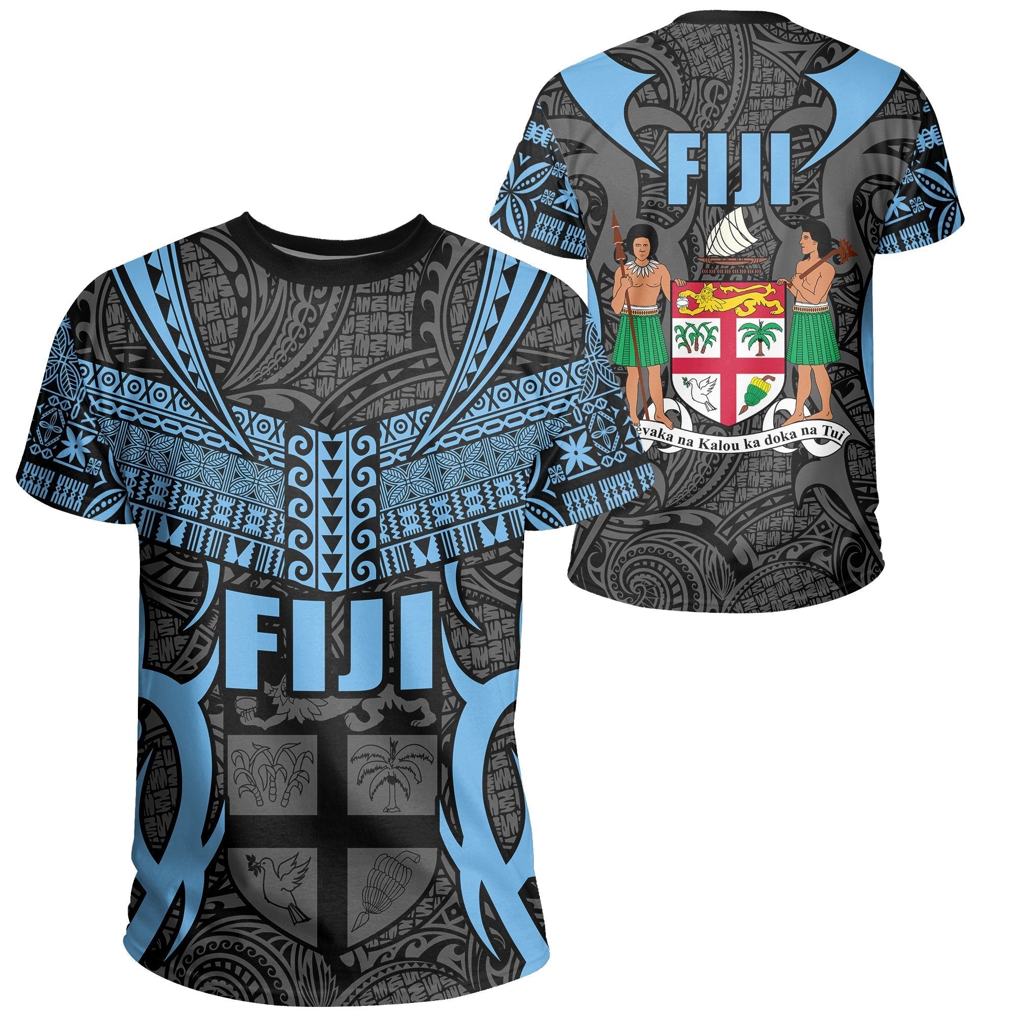 Fiji T shirt - Special Fiji Tee - Blue Ver - Vibe Hoodie Shop