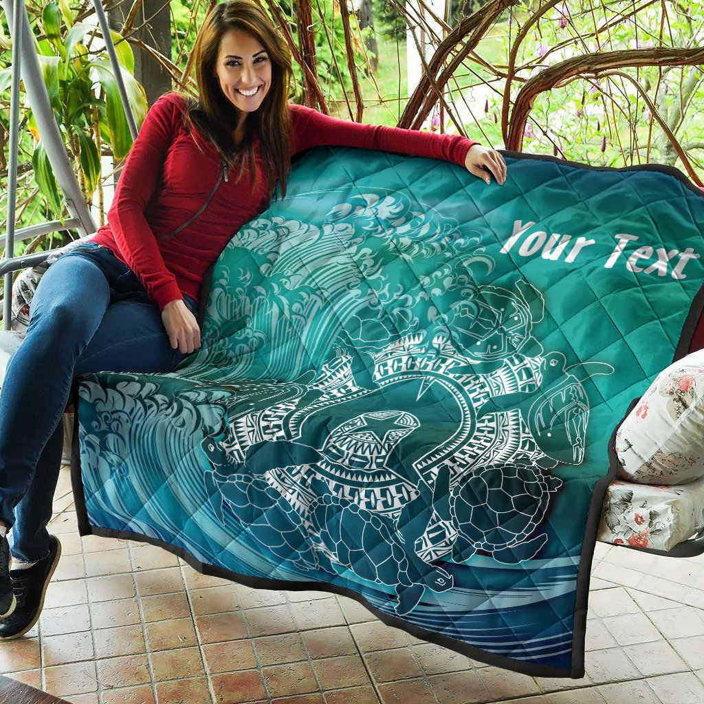 Custom Aboriginal Premium Quilt, Torres Strait Islands in Wave - Vibe Hoodie Shop