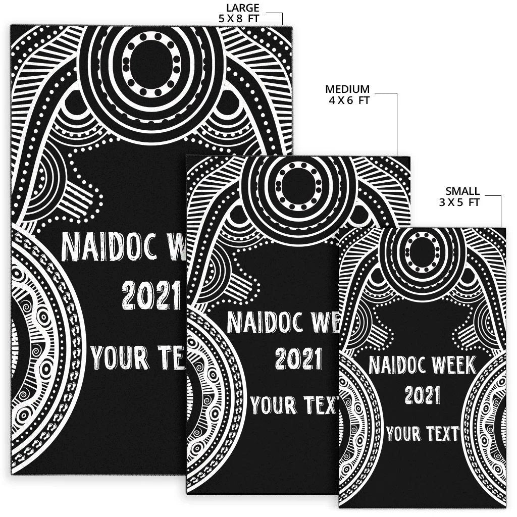 Custom Vibe Hoodie NAIDOC Week 2021 Area Rug, Heal Country (White) - RLT20 - Vibe Hoodie Shop