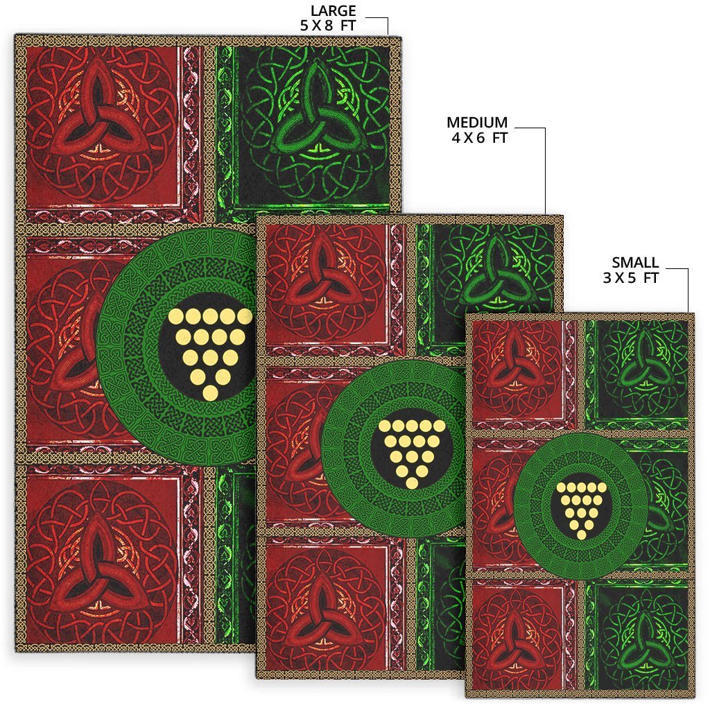 VibeHoodie Area Rug - Cornwall Circle Celtic - Vibe Hoodie Shop