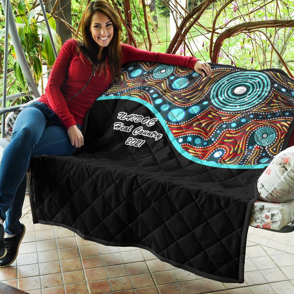 NAIDOC 2021 Premium Quilt - Heal Country - Vibe Hoodie Shop