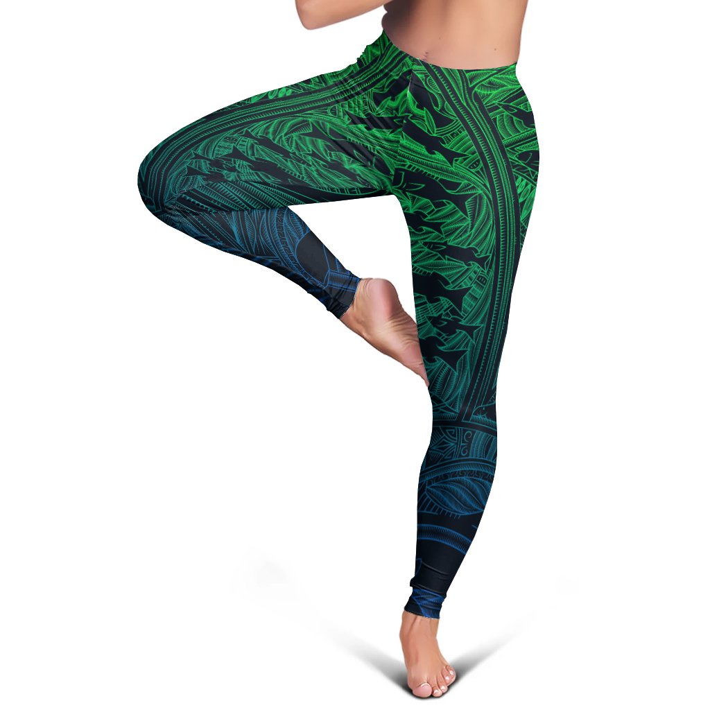 Torres Strait Islanders Leggings - Ocean Art - Vibe Hoodie Shop