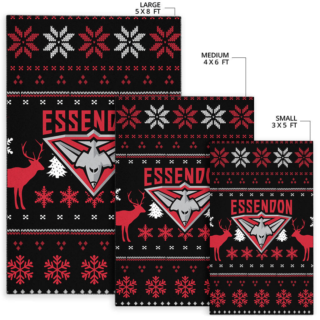 Essendon Area Rug - Christmas Ugly Style - - Vibe Hoodie Shop