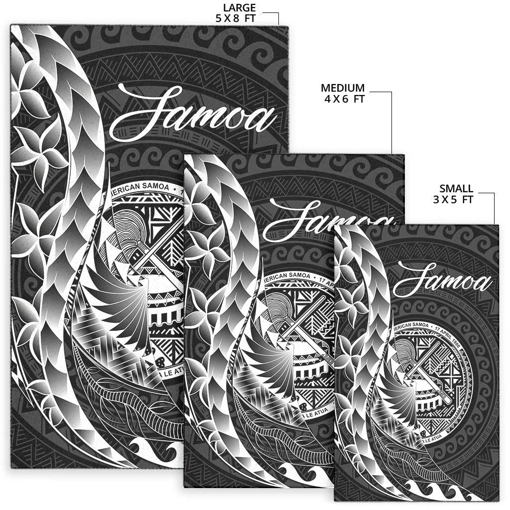 American Samoa Area Rug - Polynesian Pattern Style - Vibe Hoodie Shop