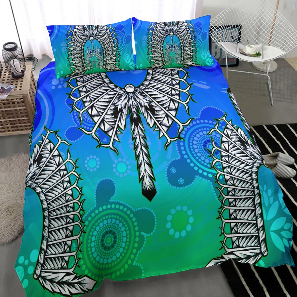 Bedding Set - Turtle With Dhari Mask Ver 02 - Vibe Hoodie Shop