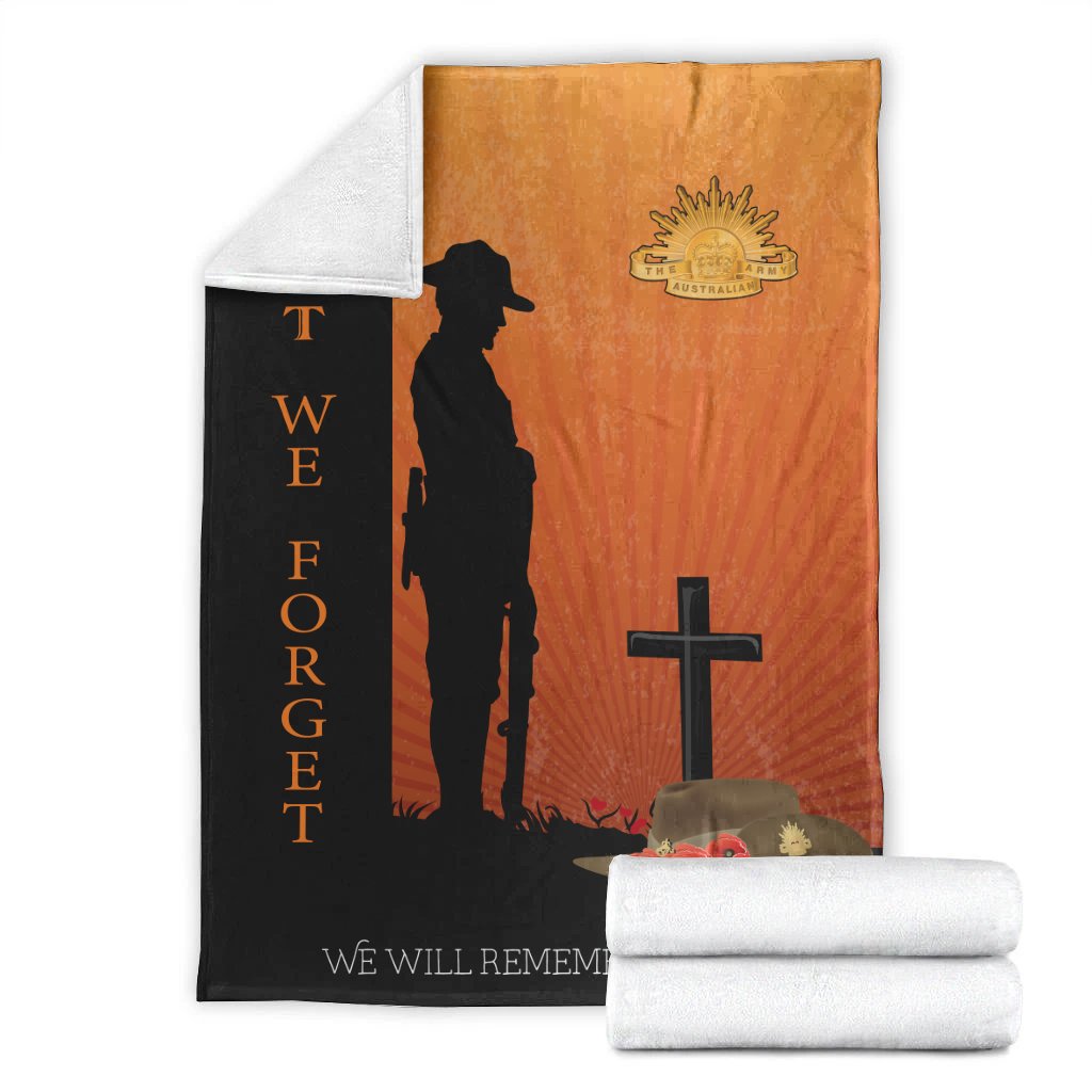 ANZAC Day Blanket - Remembrance Day - Vibe Hoodie Shop