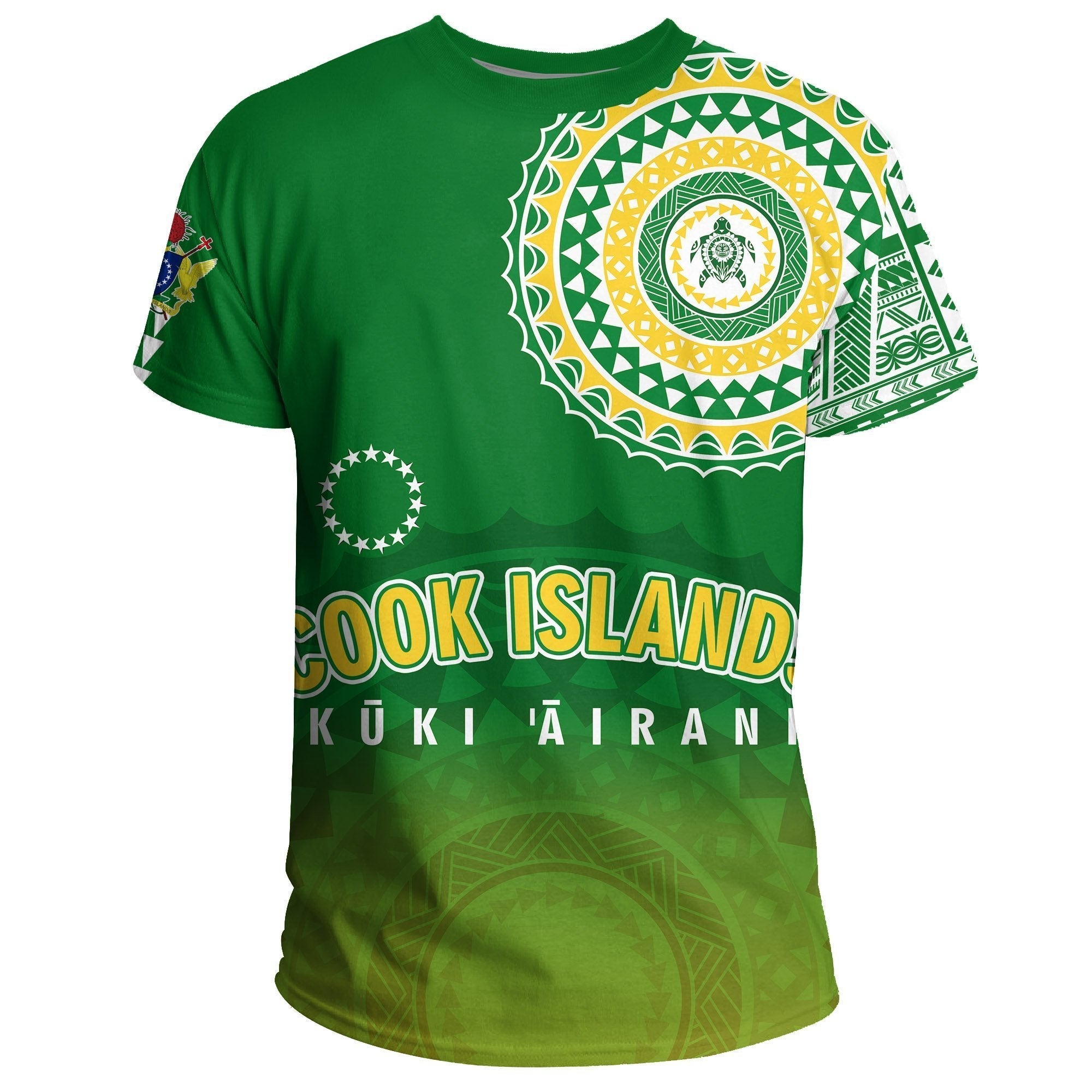 Cook Islands T shirt - Tattoo Style - Vibe Hoodie Shop