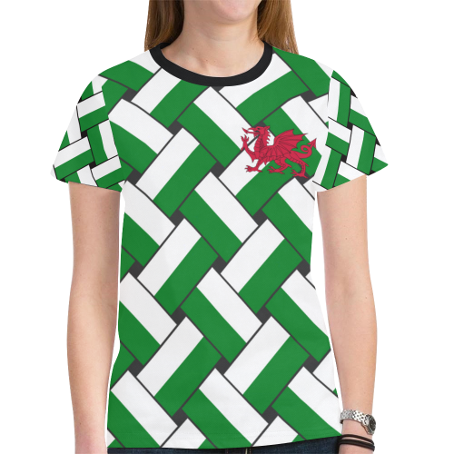 Wales Flag Seamless T shirt - Vibe Hoodie Shop