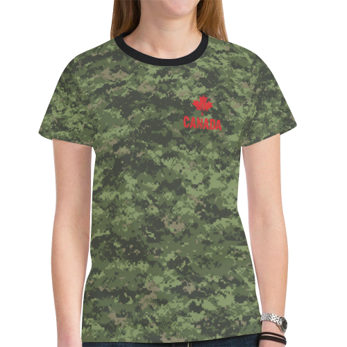 Canada Camo T shirt - Vibe Hoodie Shop