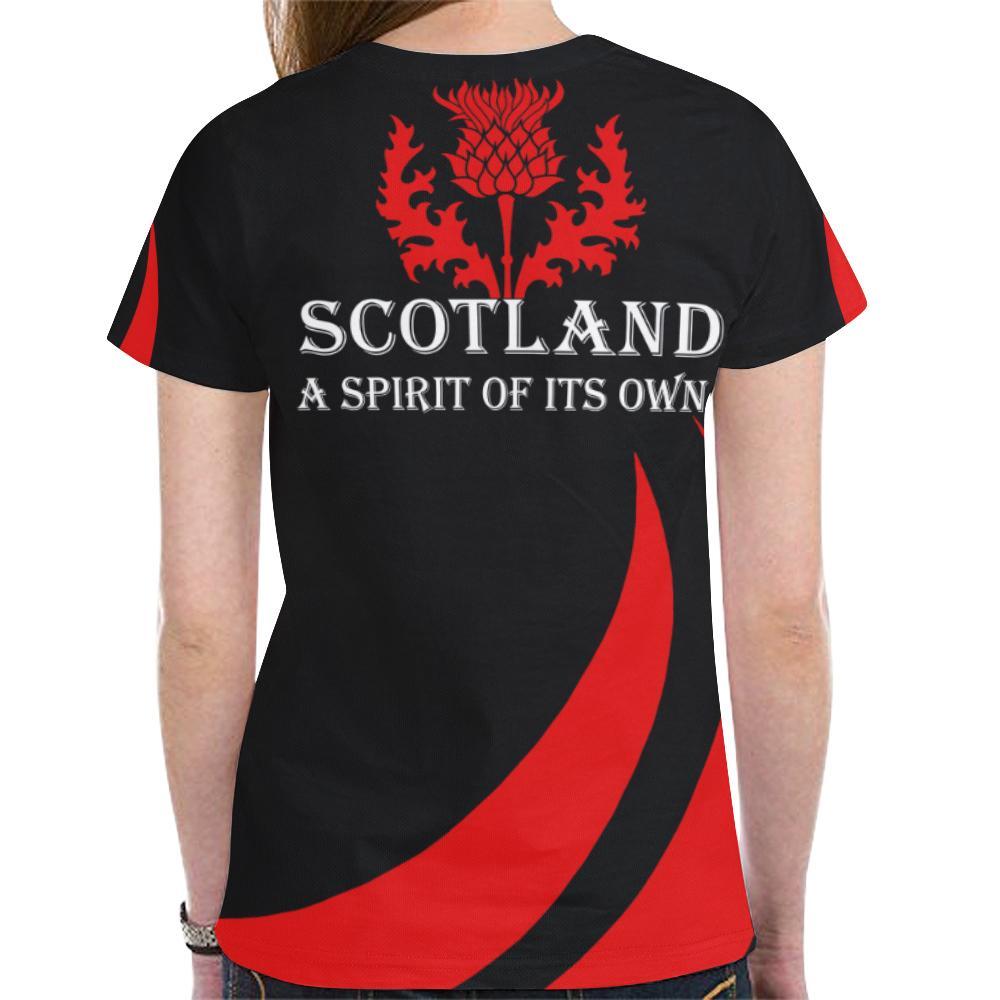 Scotland T shirt - Order Of The Thistle (Red Edition) - Vibe Hoodie Shop