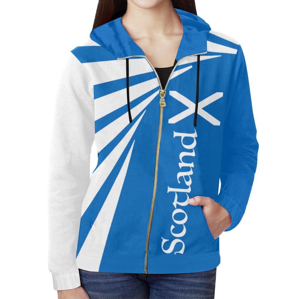 Scotland Zip - Up Hoodie - Tornado Version - Vibe Hoodie Shop