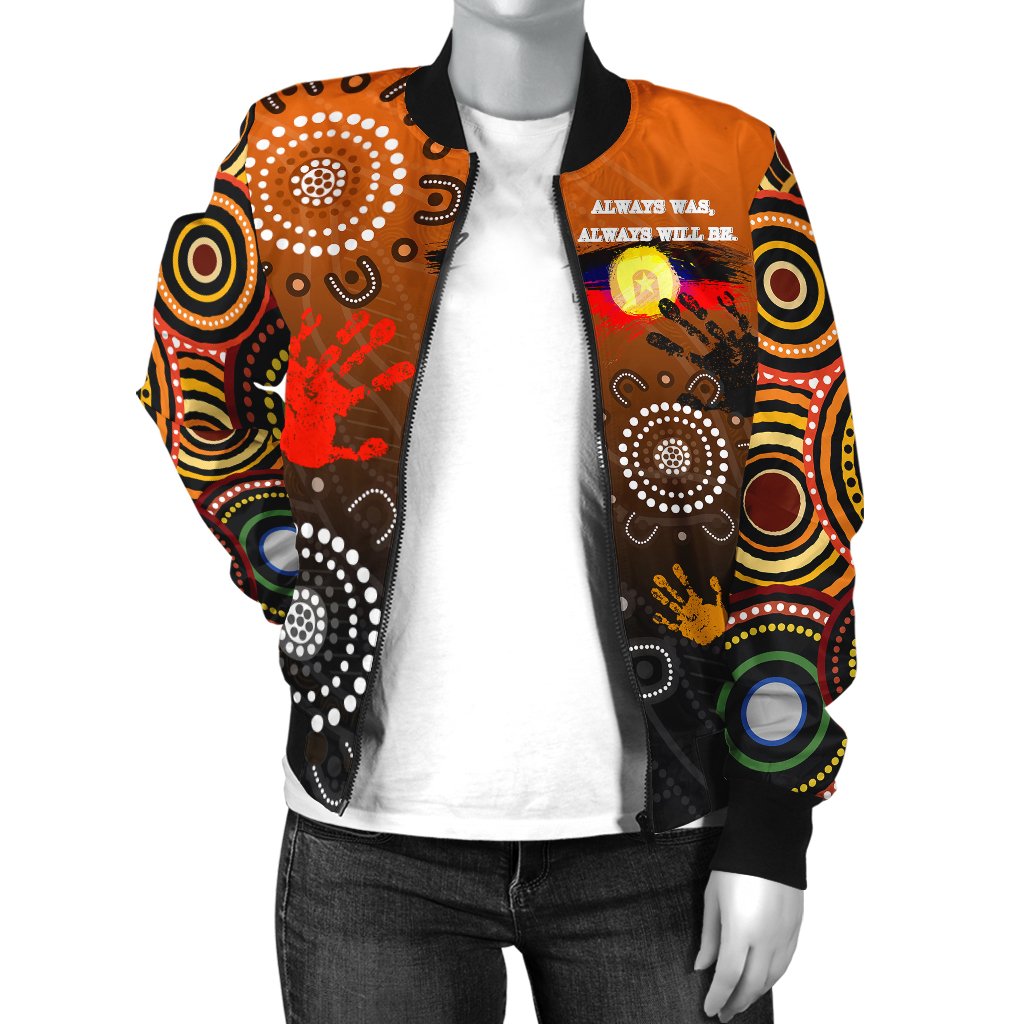 NAIDOC Women's Bomber Jacket - Heal Country 2021 - Vibe Hoodie Shop