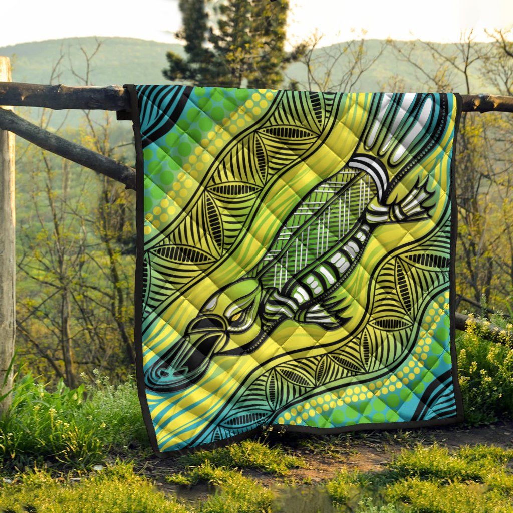 Premium Quilts - Aboriginal Platypus - Vibe Hoodie Shop