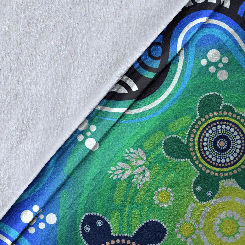Blanket - Australia Turtle Blue Sea - Vibe Hoodie Shop