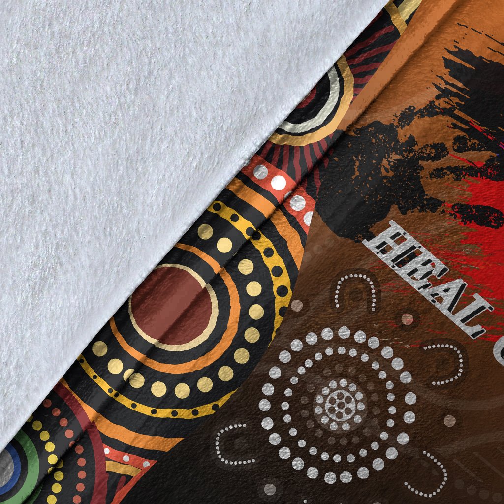 NAIDOC Premium Blanket - Heal Country 2021 - Vibe Hoodie Shop