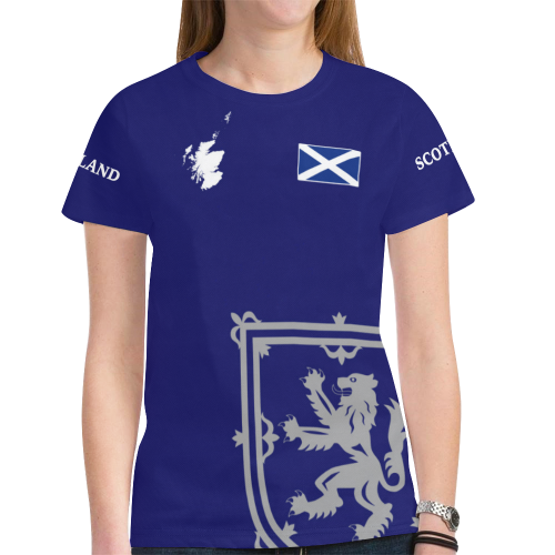 Scotland T shirt - Scottish Lion - Vibe Hoodie Shop