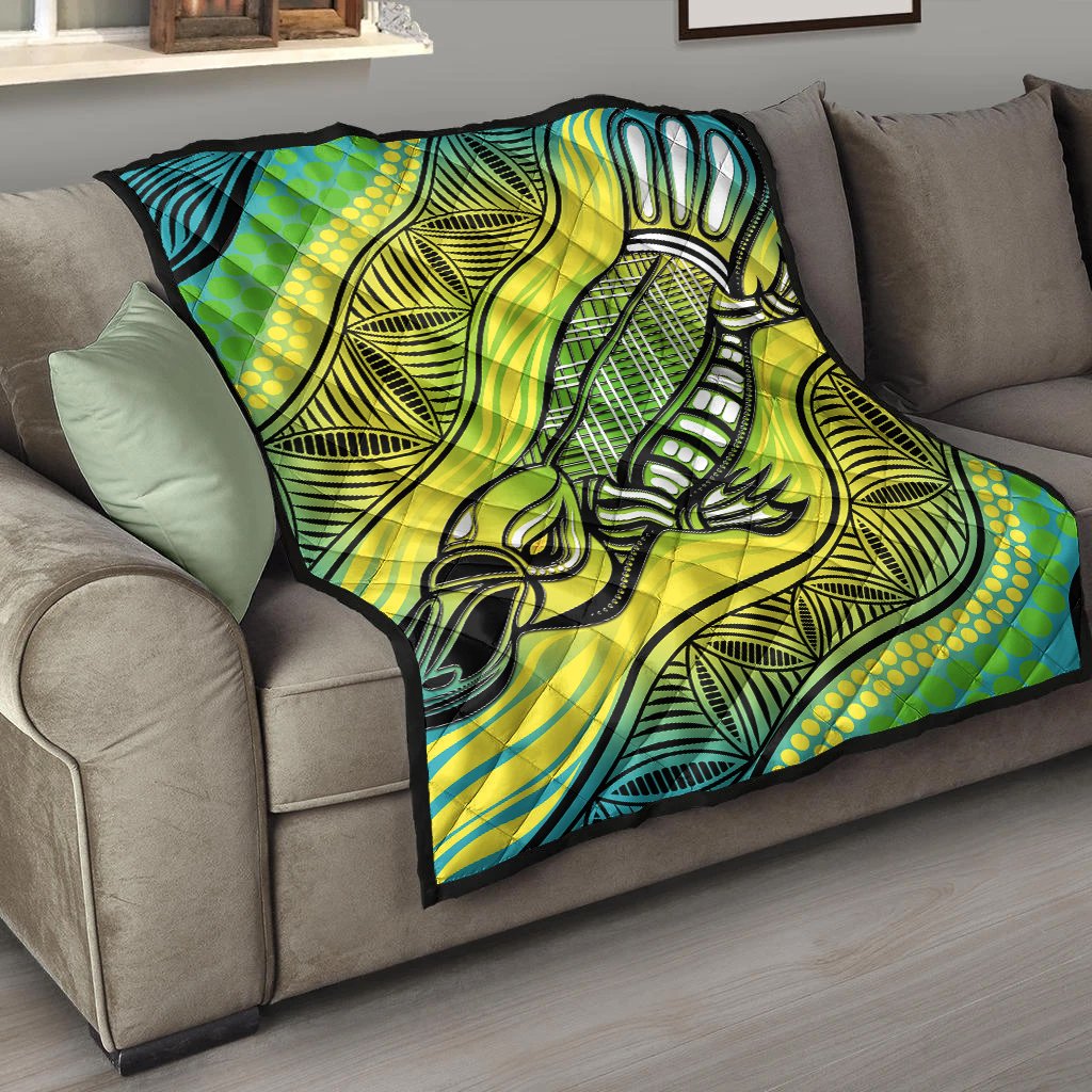 Premium Quilts - Aboriginal Platypus - Vibe Hoodie Shop