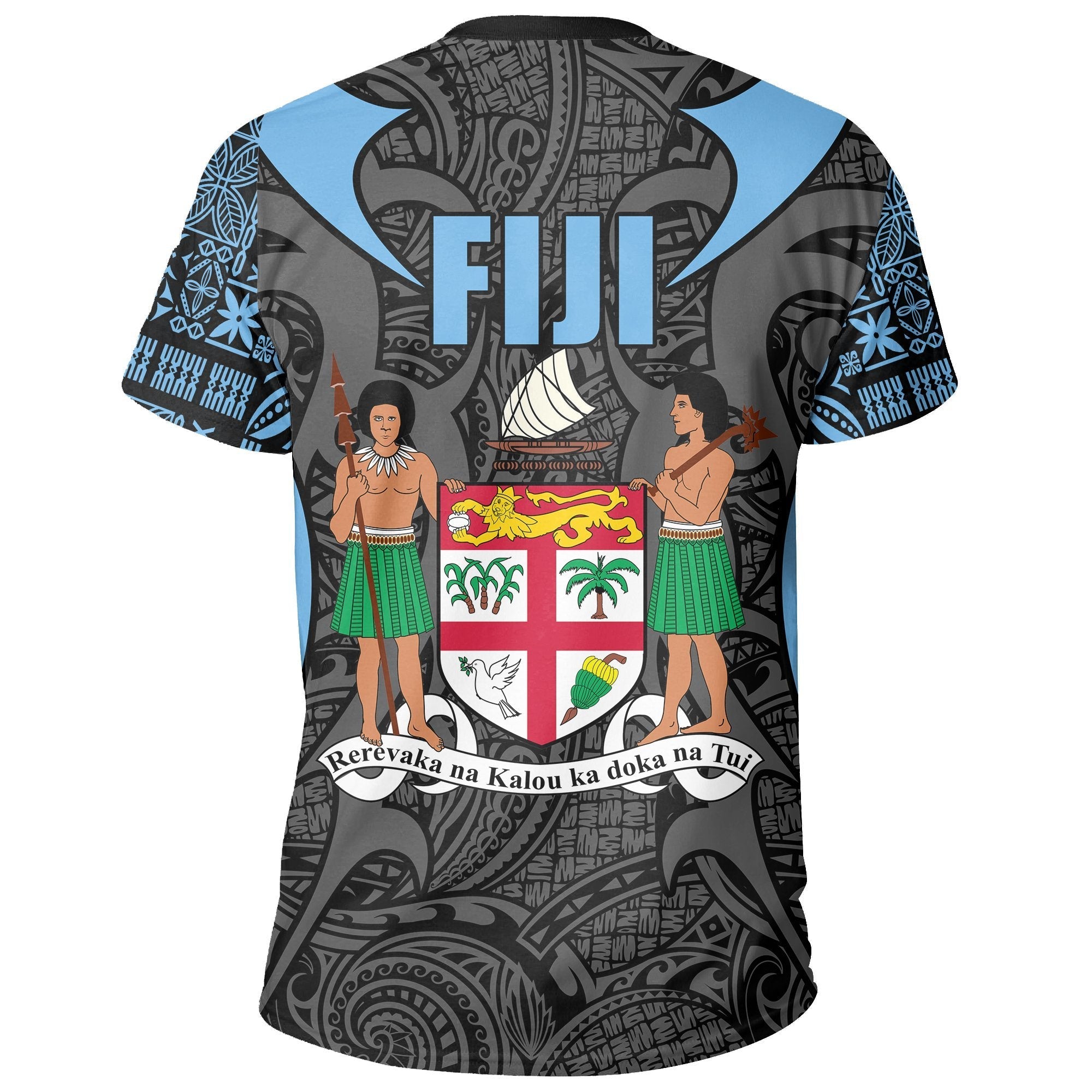 Fiji T shirt - Special Fiji Tee - Blue Ver - Vibe Hoodie Shop