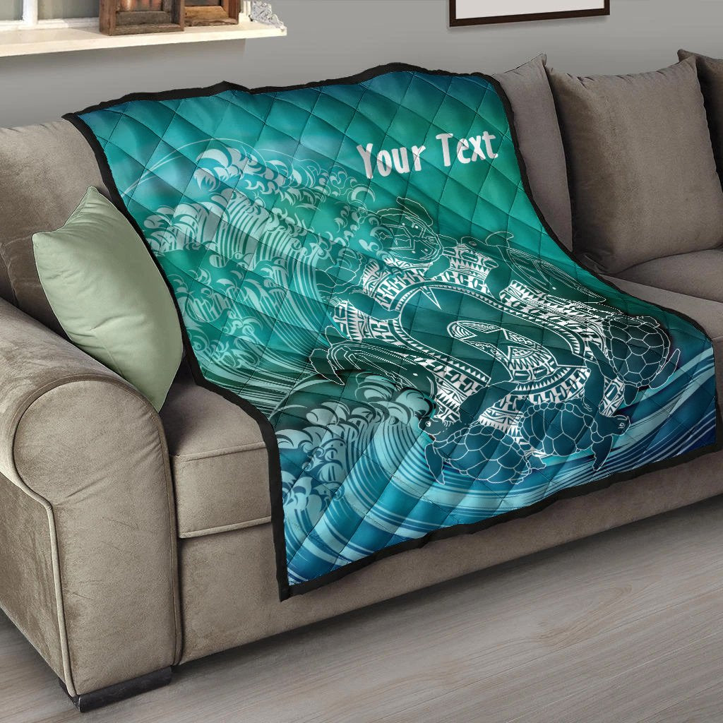 Custom Aboriginal Premium Quilt, Torres Strait Islands in Wave - Vibe Hoodie Shop