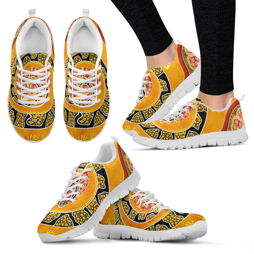 Sneakers - Aboriginal Unique Style Snake Orange Color 2021 - Vibe Hoodie Shop