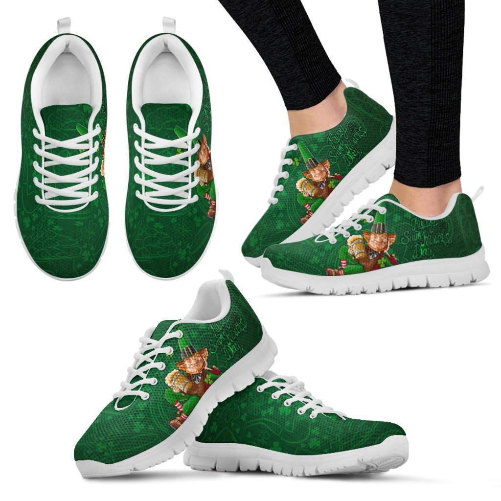 VibeHoodie Sneakers - Patrick's Day Green Celtic - Vibe Hoodie Shop