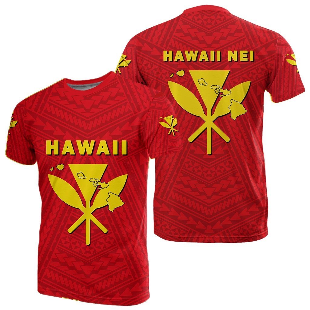 Hawaii Kanaka Polynesian T shirt - Vibe Hoodie Shop