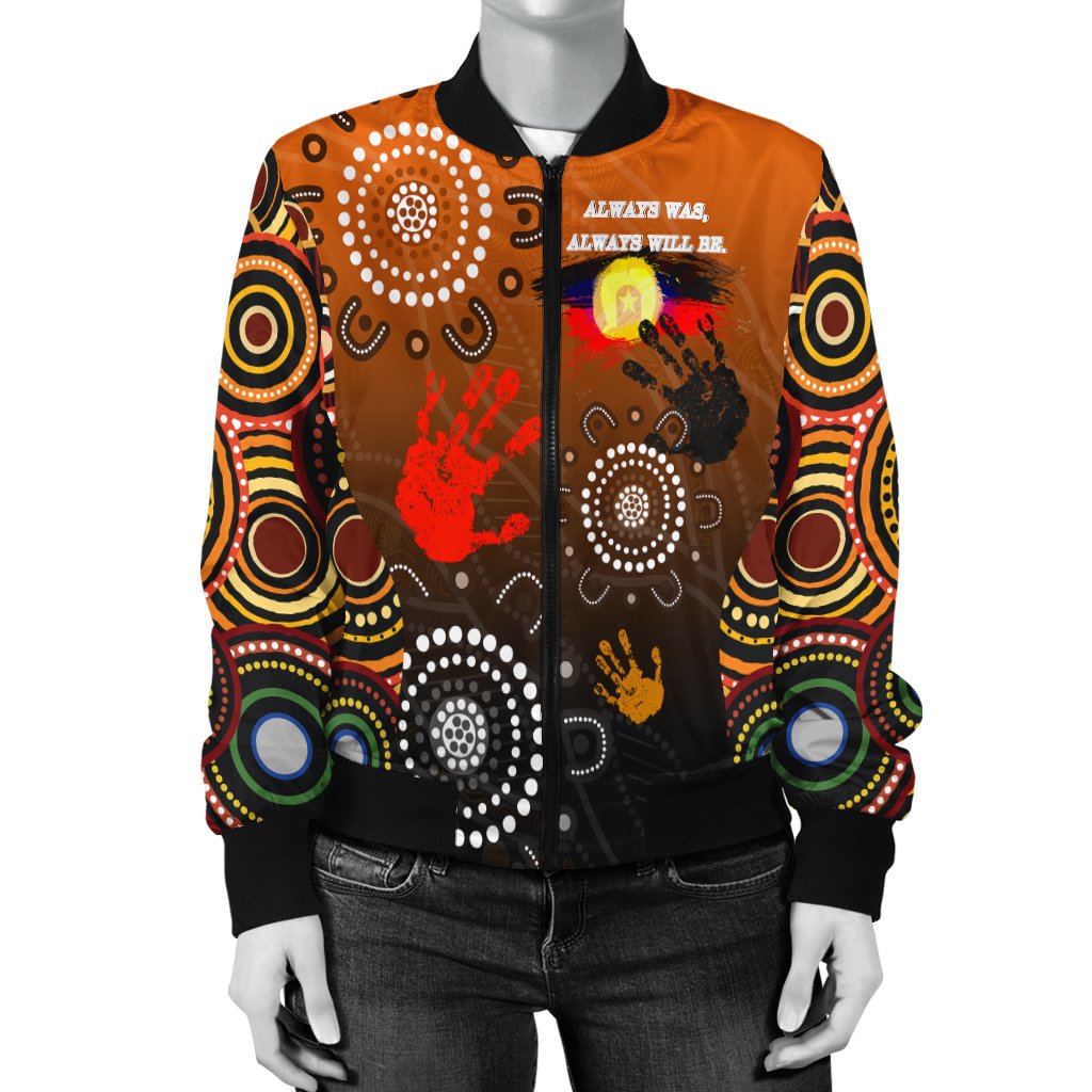 NAIDOC Women's Bomber Jacket - Heal Country 2021 - Vibe Hoodie Shop