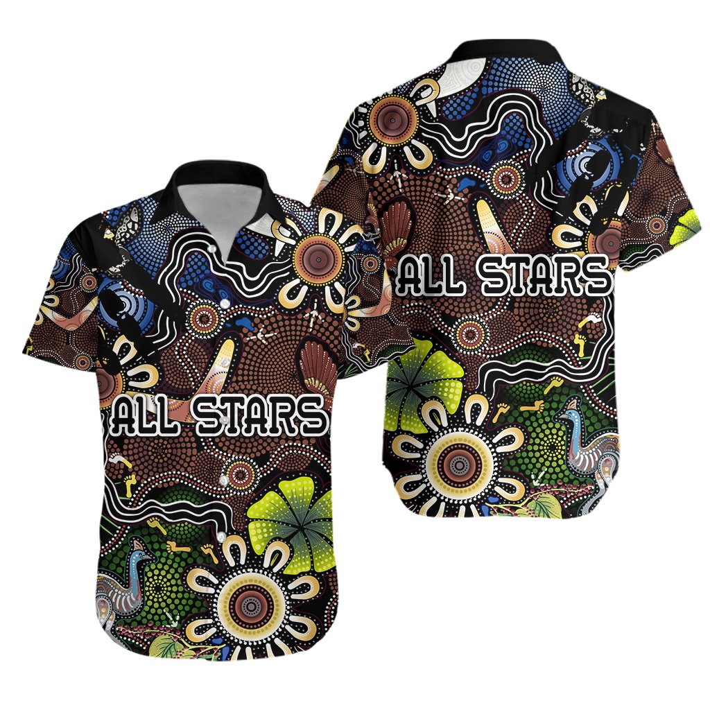 Indigenous Hawaiian Shirt All Stars Ethnic Style - Vibe Hoodie Shop