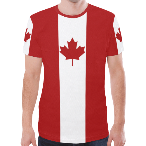 Canada T shirt - Canadian Flag - Vibe Hoodie Shop