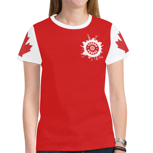 Canada T shirt - Canada With Maple Leaf - Vibe Hoodie Shop