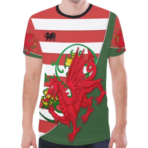 Dragon Wales T shirt - Daffodil - Vibe Hoodie Shop