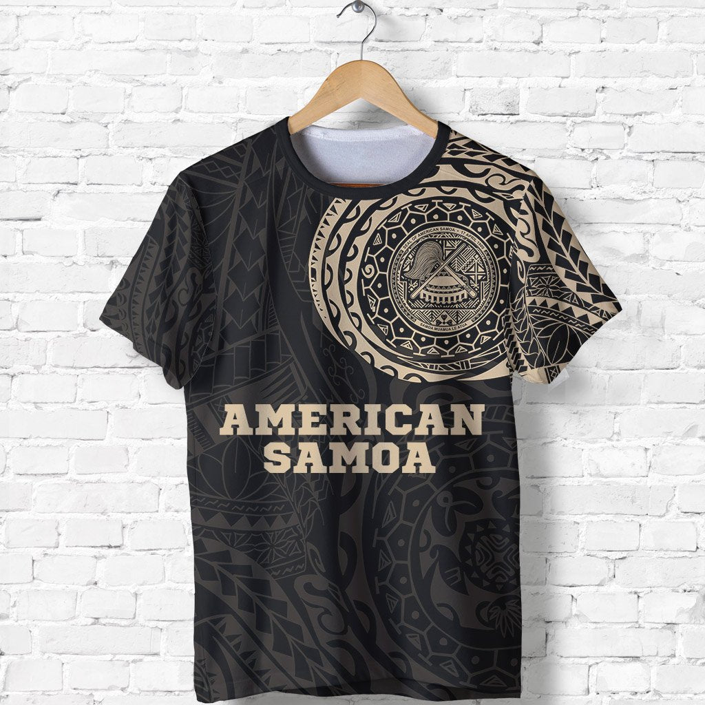 American Samoa In My Heart Polynesian Tattoo Style T shirt - Vibe Hoodie Shop