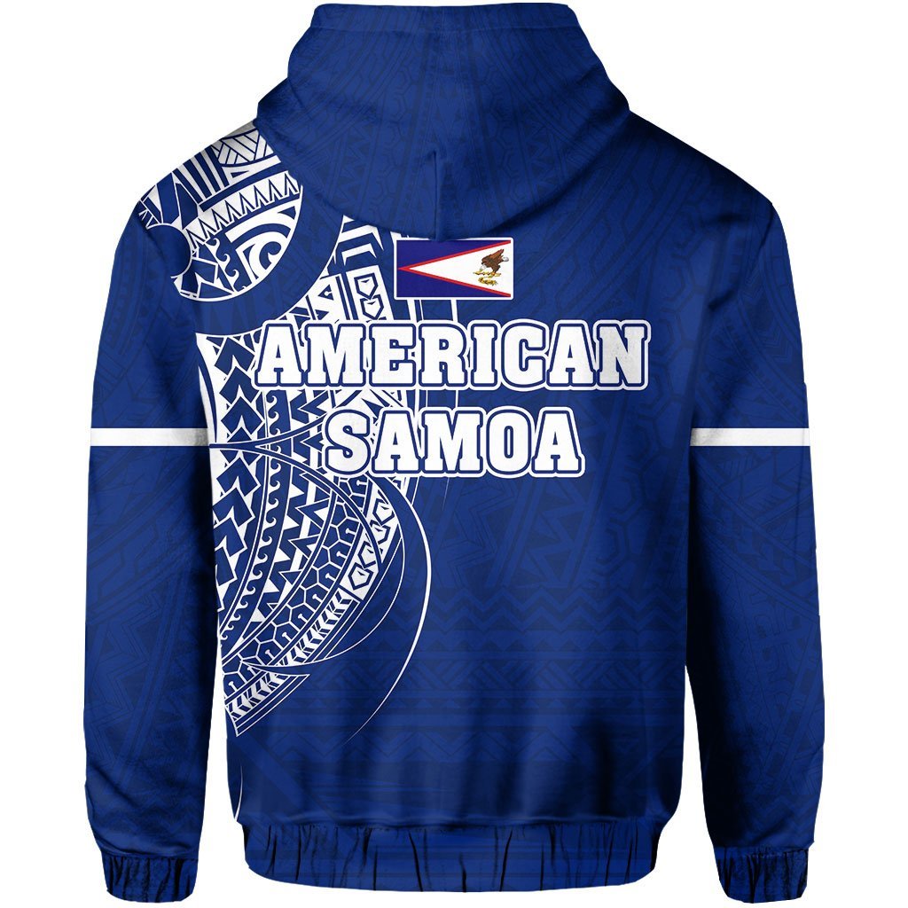 American Samoa Hoodie - Polynesian Coat Of Arms - Vibe Hoodie Shop