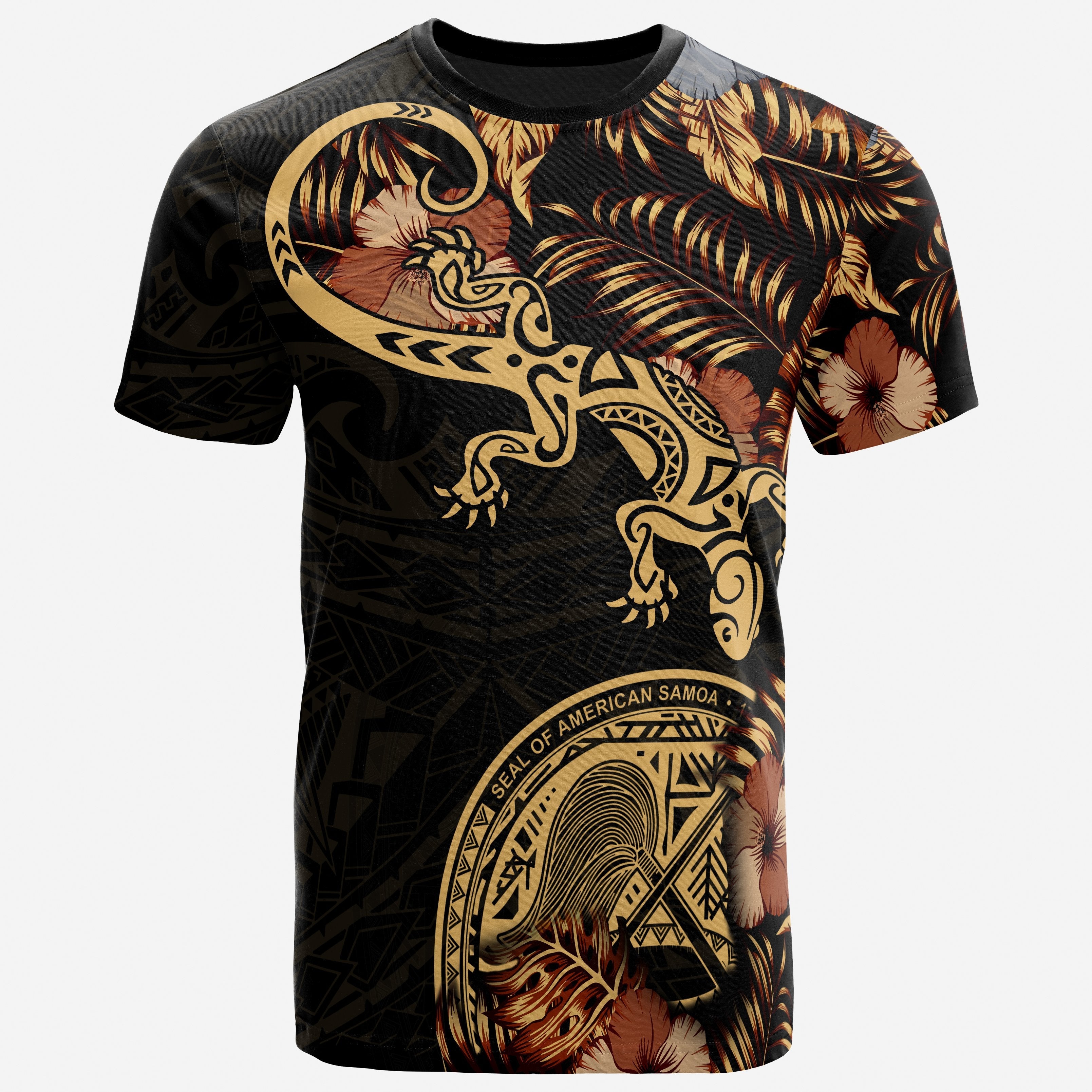 Vibe Hoodie American Samoa T shirt - American Samoa Seal Lizard Lucky - Vibe Hoodie Shop