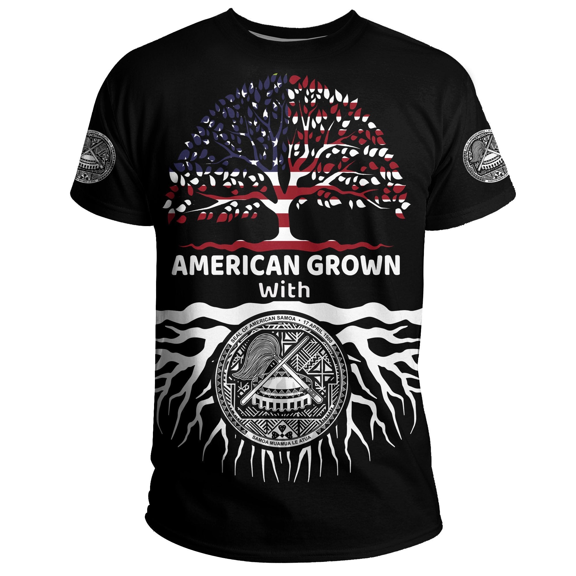 American Samoa T shirt - American Roots - Vibe Hoodie Shop