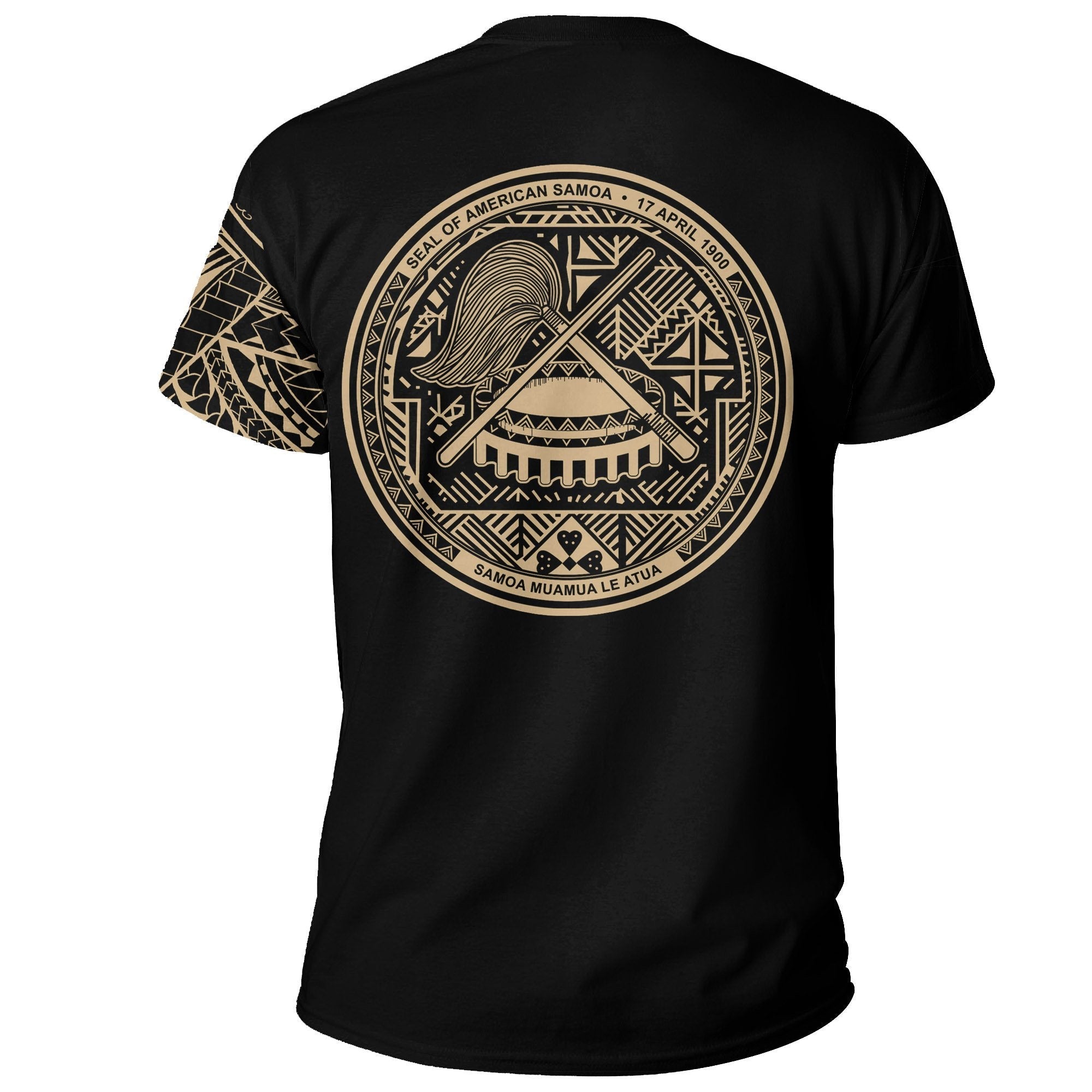 American Samoa T shirt - Tattoo Style - Vibe Hoodie Shop