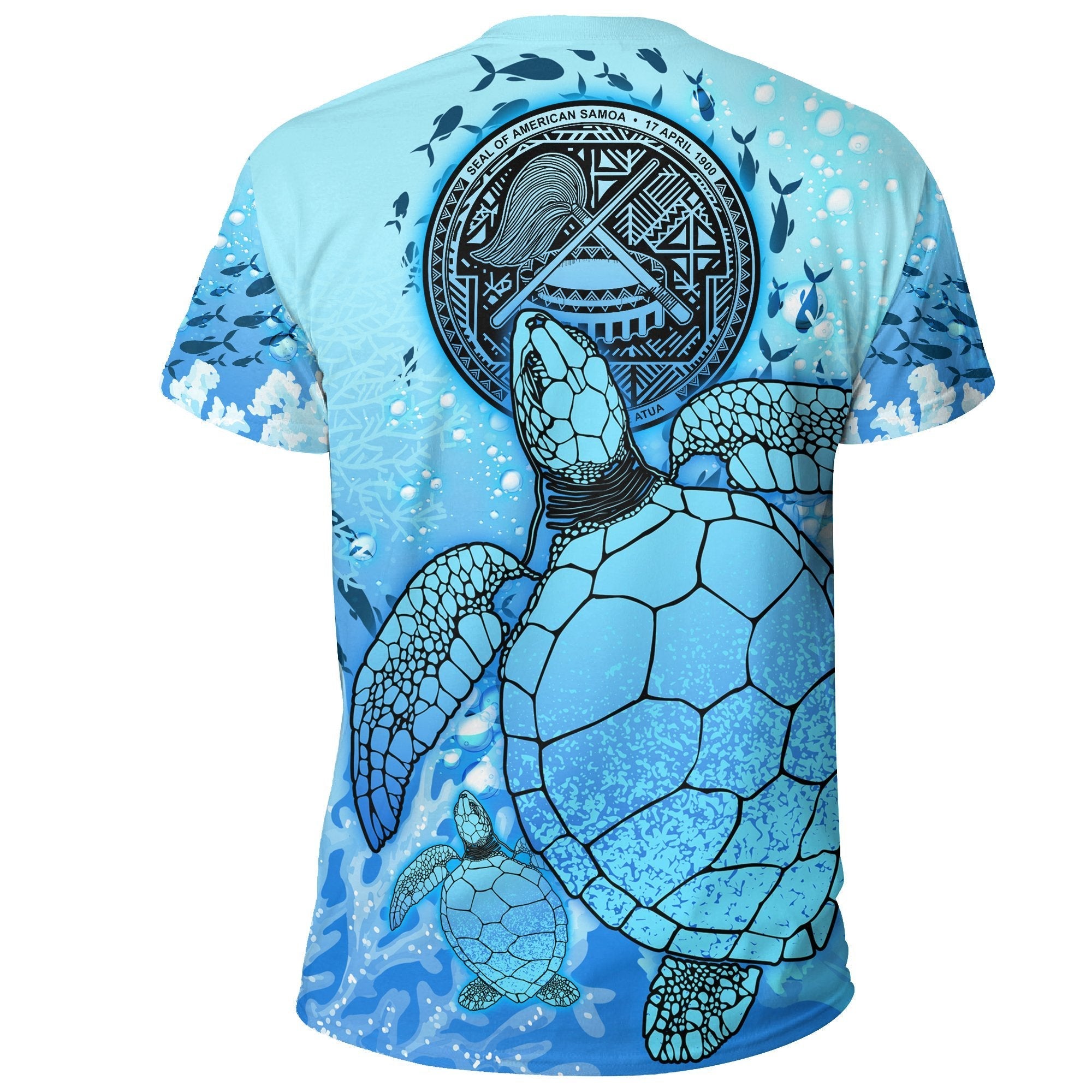 American Samoa T shirt Ocean Life (Women's/Men's) - Vibe Hoodie Shop