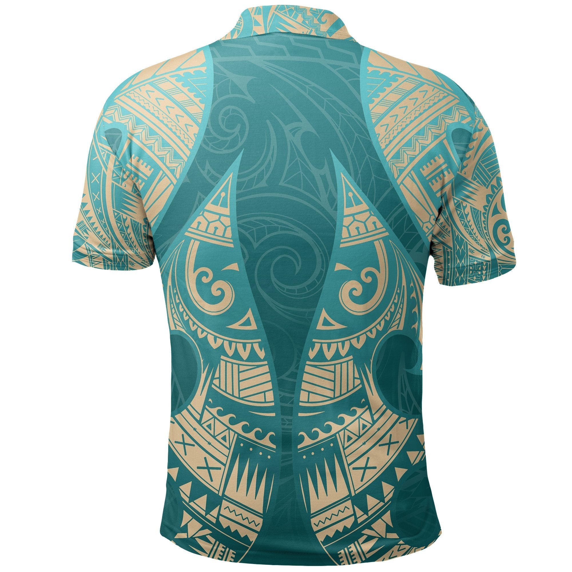 New Zealand Maori Polo Shirt, Hei Matau Tattoo Golf Shirts - Vibe Hoodie Shop