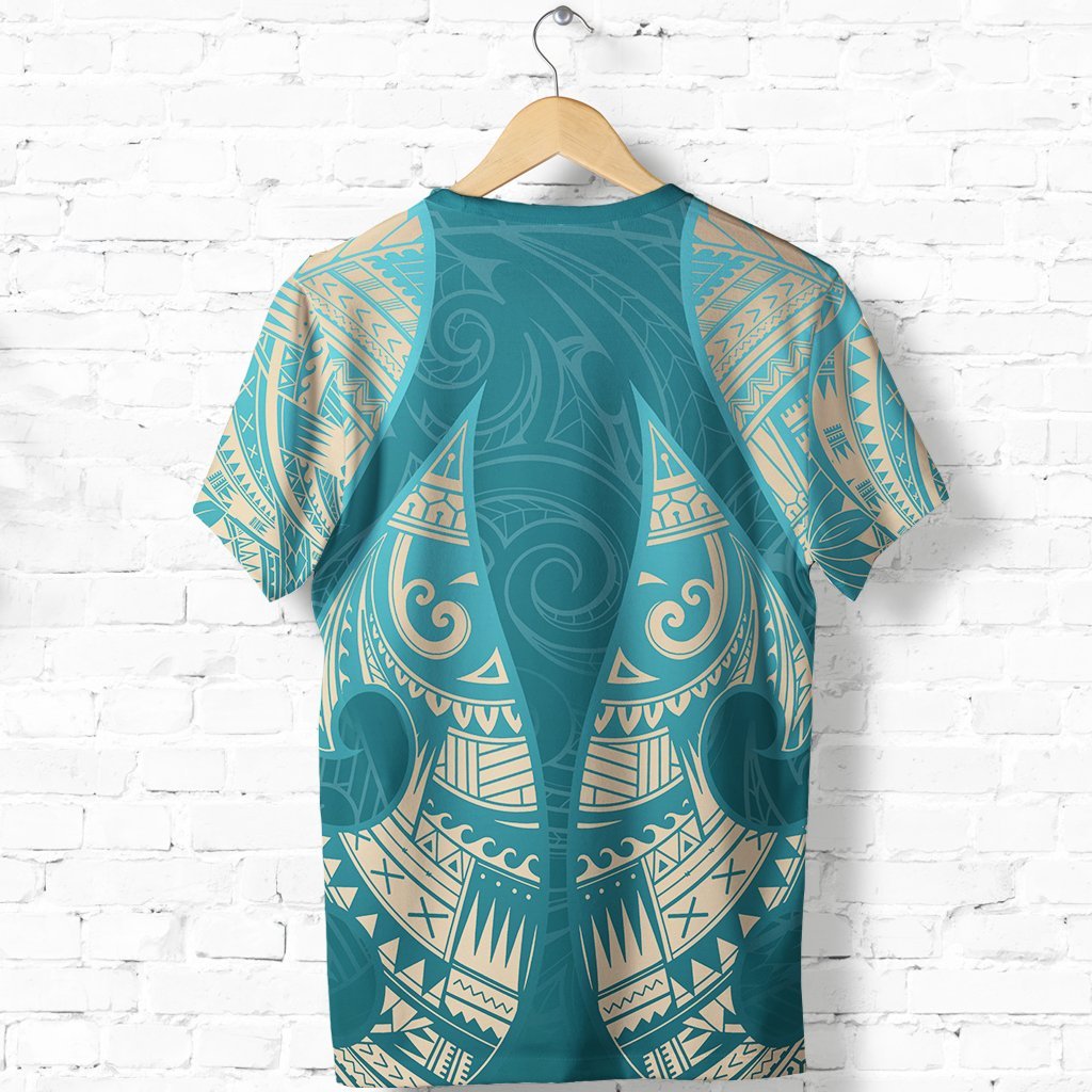 New Zealand Maori T shirt, Hei Matau Tattoo Shirt - Vibe Hoodie Shop