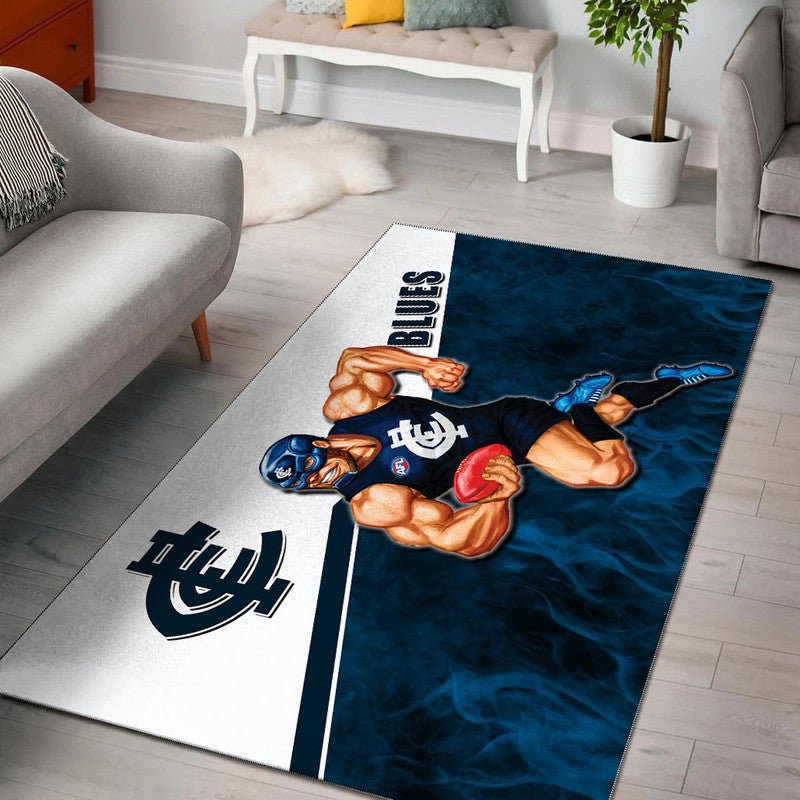 AFL Area Rug- Blues Fire Style - Vibe Hoodie Shop