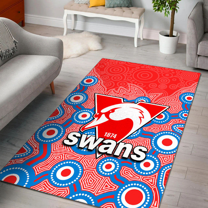 Swans Football Area Rug 2022 - Vibe Hoodie Shop