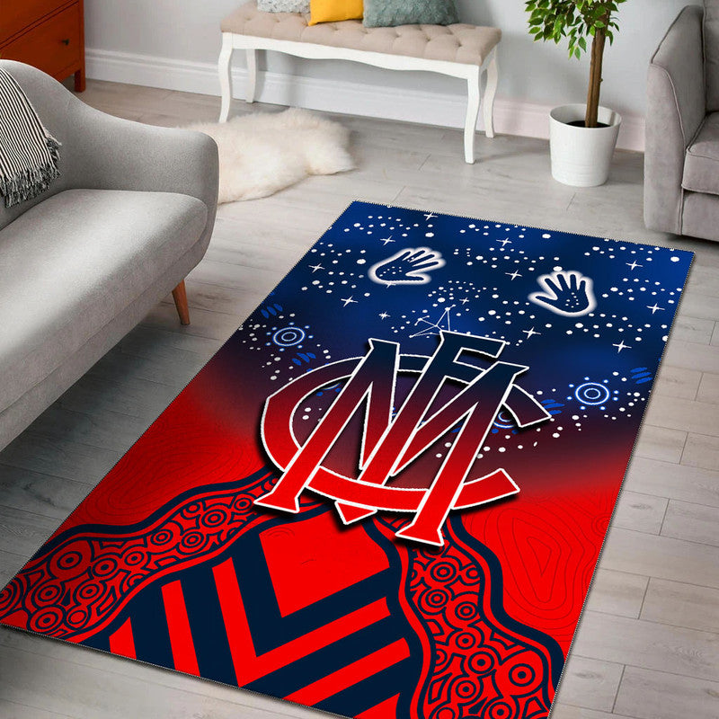 Melbourne Demons Area Rug 2022 - Vibe Hoodie Shop