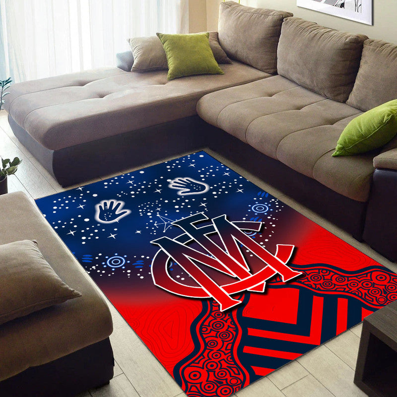 Melbourne Demons Area Rug 2022 - Vibe Hoodie Shop