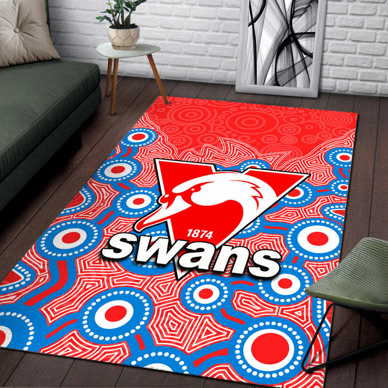 Swans Football Area Rug 2022 - Vibe Hoodie Shop