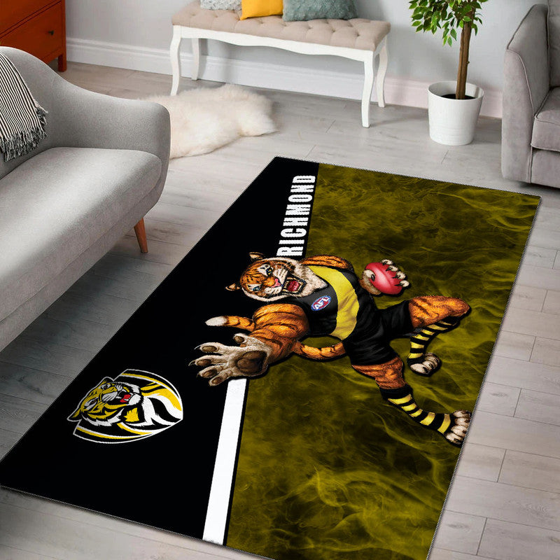 AFL Area Rug- Richmond Fire Style - Vibe Hoodie Shop