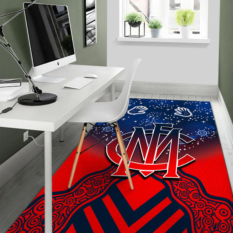 Melbourne Demons Area Rug 2022 - Vibe Hoodie Shop