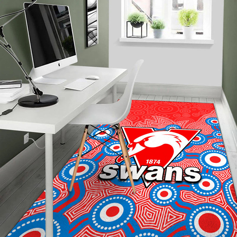 Swans Football Area Rug 2022 - Vibe Hoodie Shop