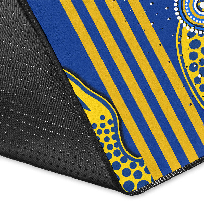 Eels Rugby Champions 2022 Area Rug - Vibe Hoodie Shop