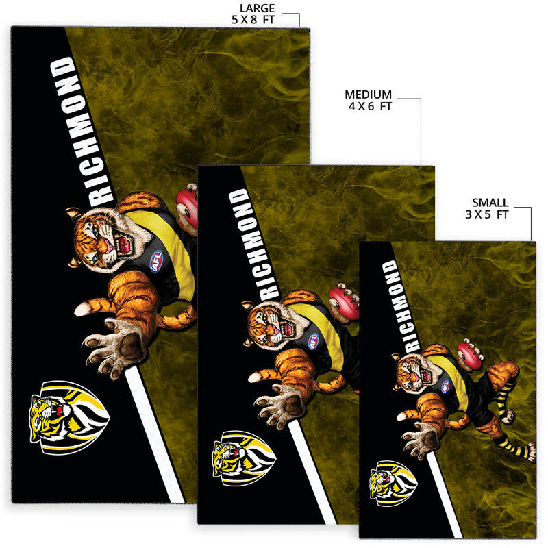 AFL Area Rug- Richmond Fire Style - Vibe Hoodie Shop