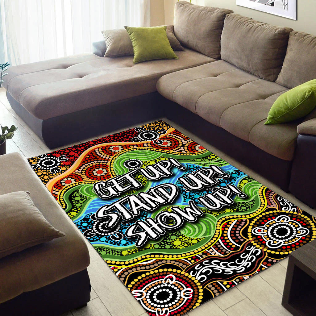 NAIDOC Week 2022 Area Rug Indigenous Style - Vibe Hoodie Shop